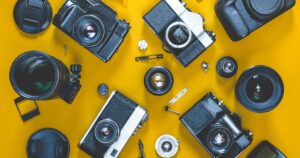 修理前のカメラ