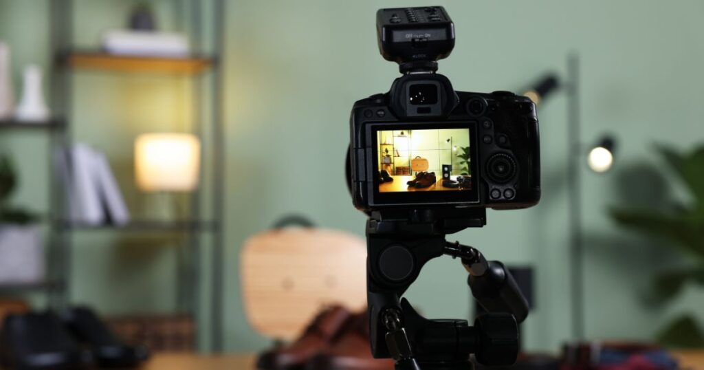 カメラ三脚を使用した撮影