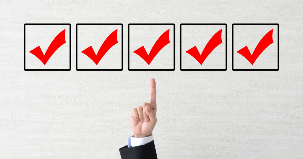 チェックポイント