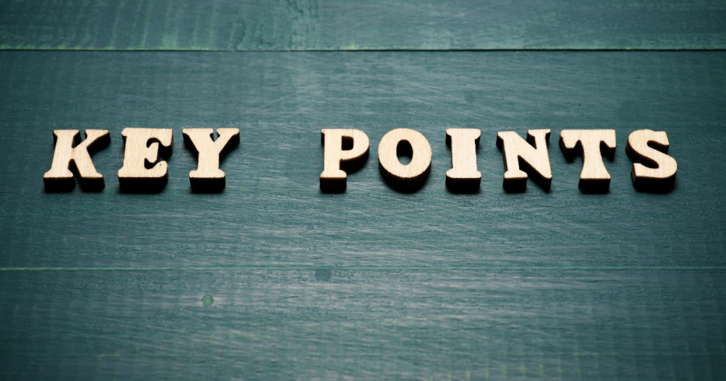 大事なポイント