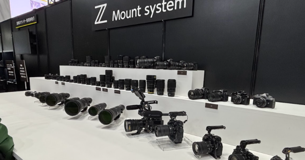 NIKONカメラ展示